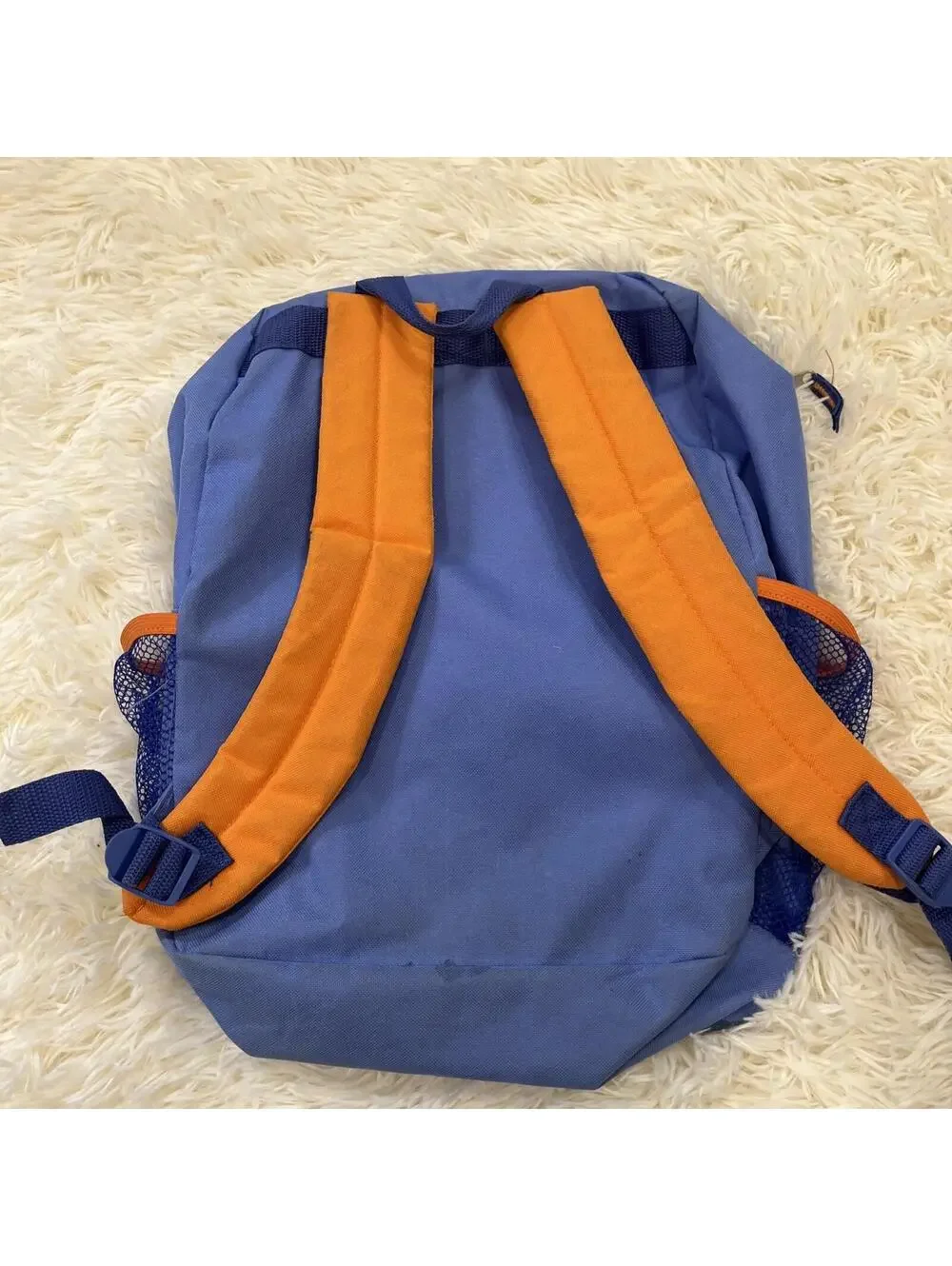 Blippi Backpack Blue And Orange “A Plane!” 16”